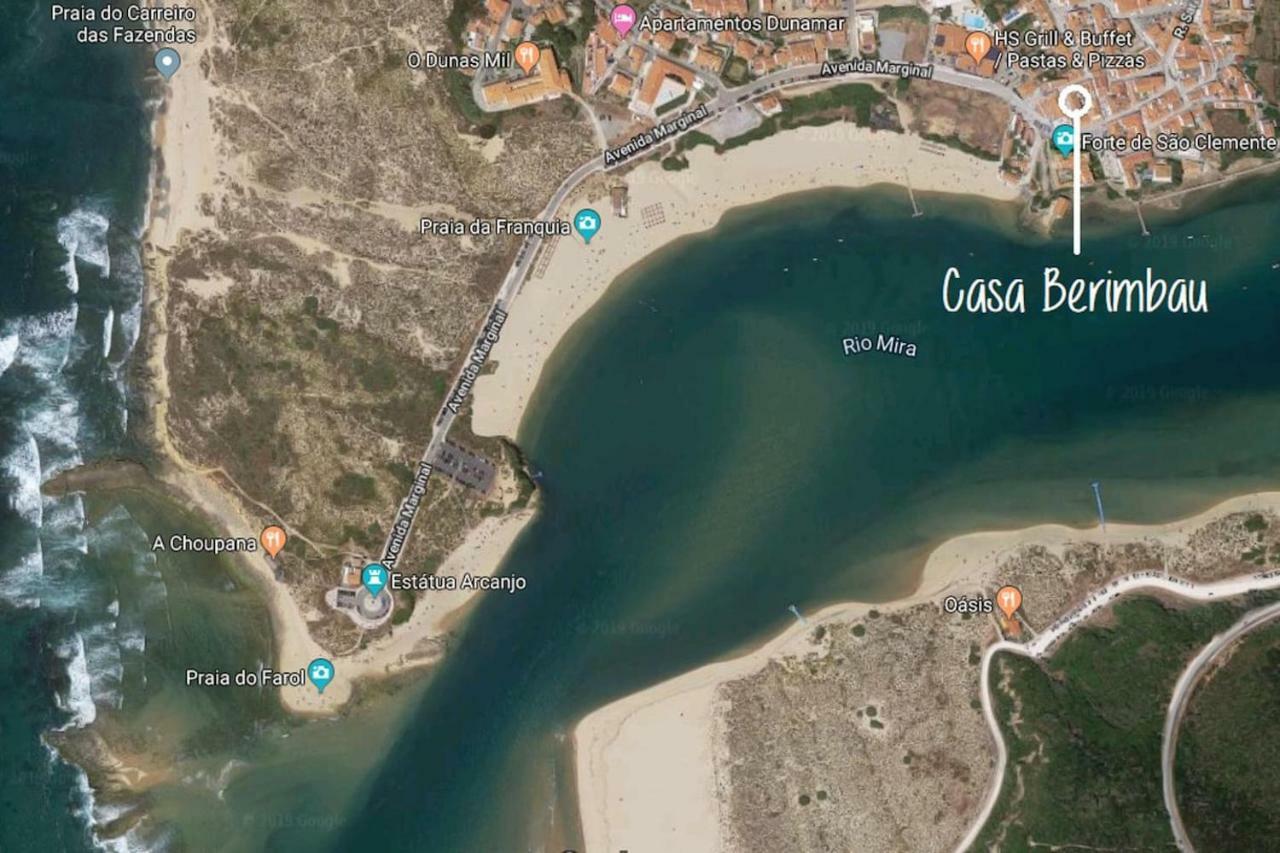 Casa Berimbau Villa Vila Nova de Milfontes Bagian luar foto